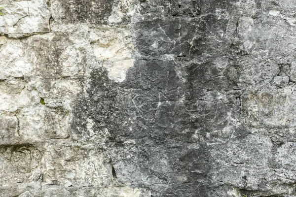 Alte Grungy Graue Steinwand Textur — Stockfoto