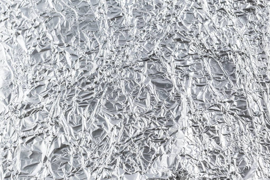 aluminum foil background texture