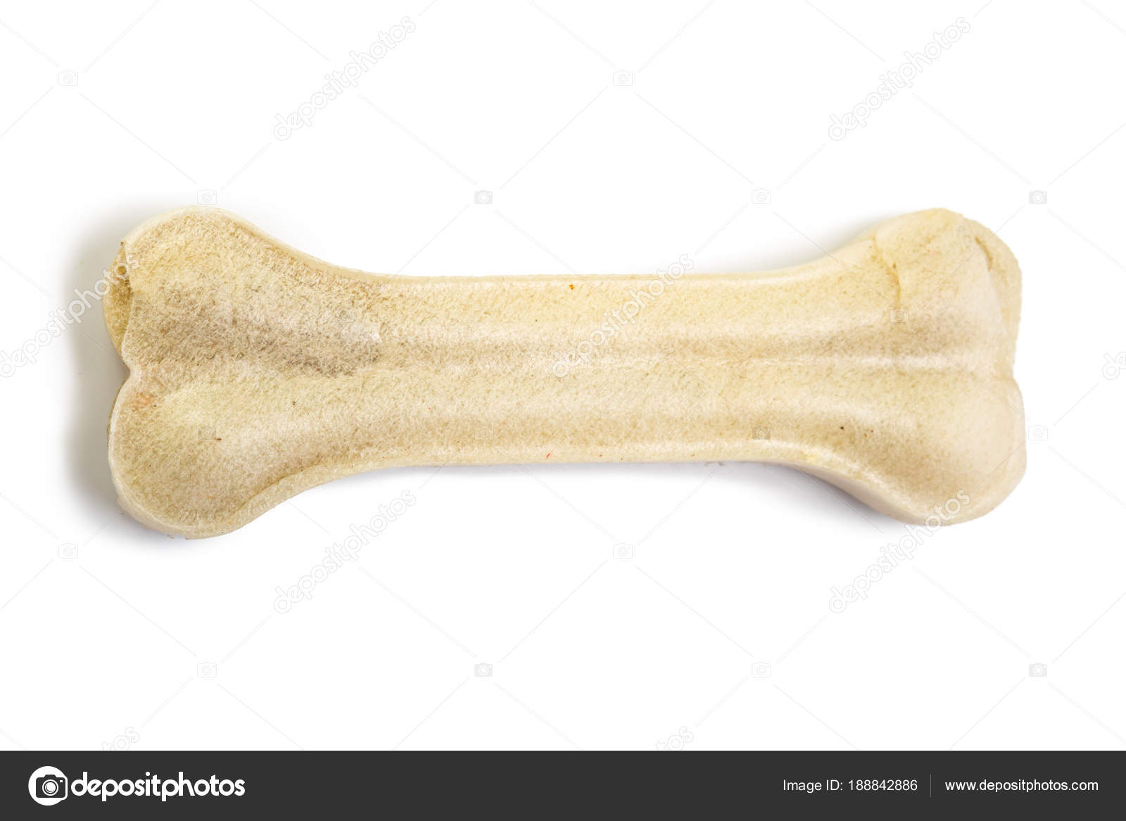 White on sale dog bone
