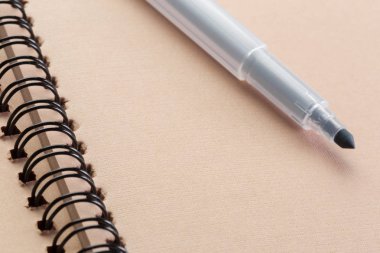 Yakın kadar izole kağıt defter