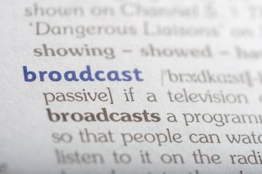 Kelimenin sözlük, görünümü kapatın