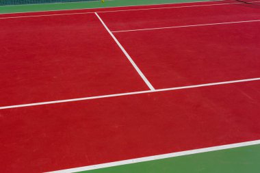 Güneşli bir gün Tenis Kortu
