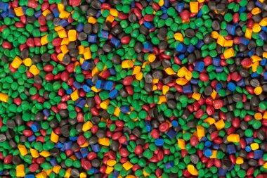 Renkli plastik polimer granül kablosu için