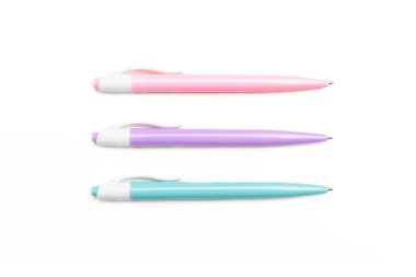 Beyaz bir arka plan üzerinde izole Kırtasiye