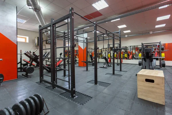 Equipments Modern Sport Gym — Stock Photo, Image