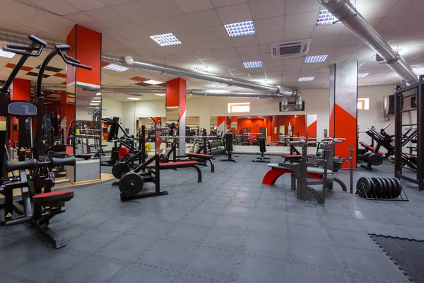 Equipments Modern Sport Gym — Stock Photo, Image