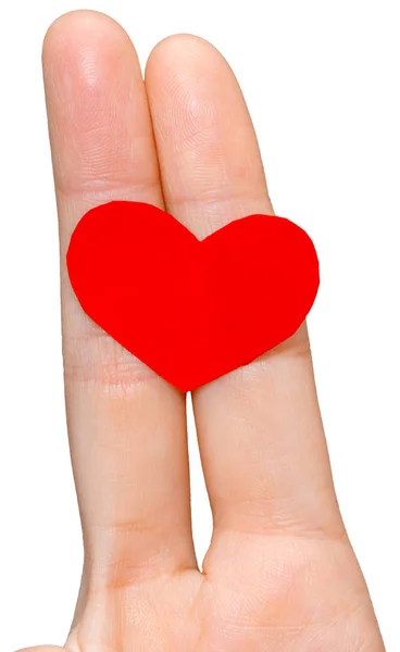 Finger Paar Der Liebe Konzept — Stockfoto