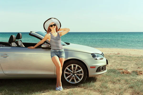 Sommer Autofahrt Urlaub — Stockfoto