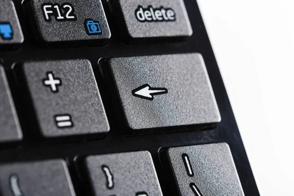 Computer Keyboard Buttons Close — Stock Photo, Image