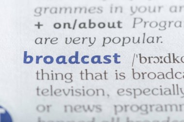 Kelimenin sözlük, görünümü kapatın