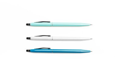 Beyaz bir arka plan üzerinde izole Kırtasiye