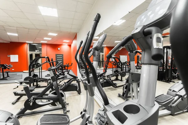 Gym Interior Sport Equipment — Stock Photo, Image