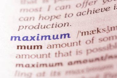 Kelimenin sözlük, görünümü kapatın