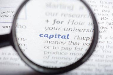 Kelimenin sözlük, görünümü kapatın