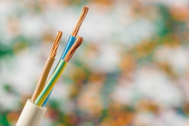 Renkli plastik polimer granül kablosu için