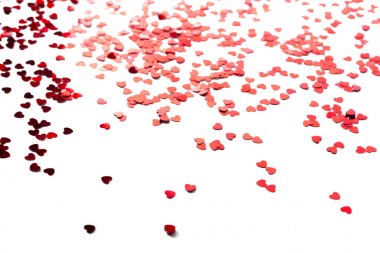 Beyaz arka plan üzerinde izole parti dekorasyon