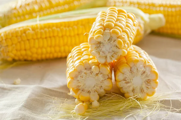 Corn Background Close — Stock Photo, Image