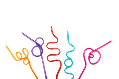 Beyaz arka plan üzerinde izole parti dekorasyon