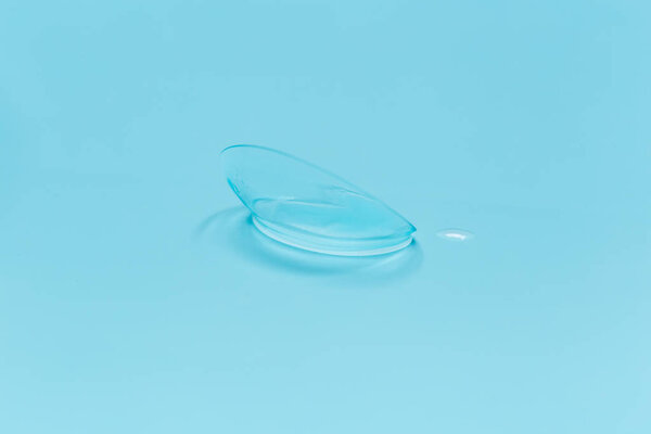 eye contact lense close up