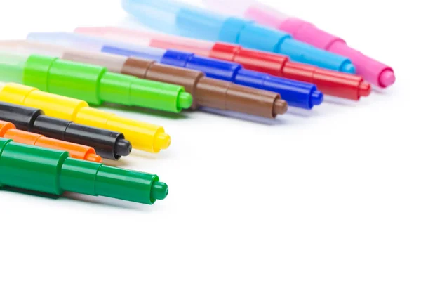 Assortment Coloured Pencils — Stock Photo, Image