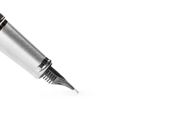 Fountain Pen Isolated White Background — Stock Photo, Image