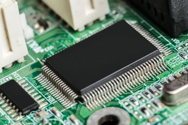 Computerchip Technologie Elektronica Industrie — Stockfoto