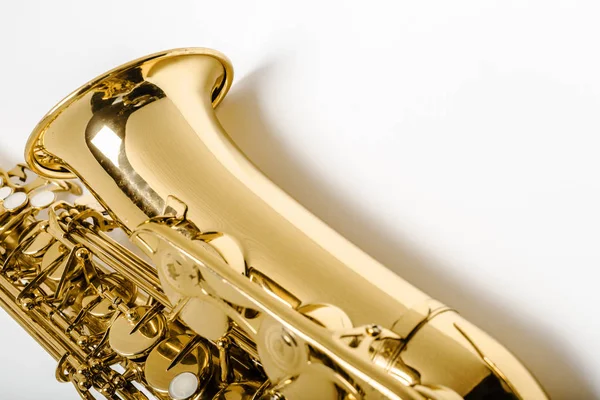 Saxophone Jazz Strumento Isolato — Foto Stock