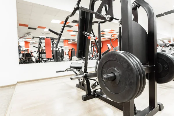 Gym Interior Sport Equipment — Stock Photo, Image