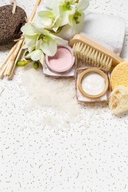 Güzel spa ayarı nesneleri