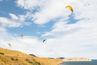 paraplanes uçan yüksek up