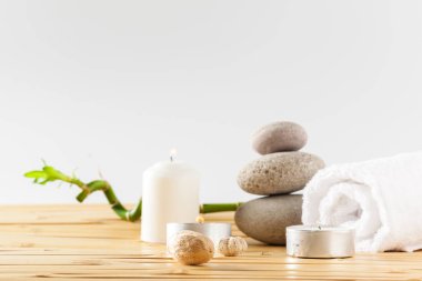 Spa konsept farklı nesnelerle