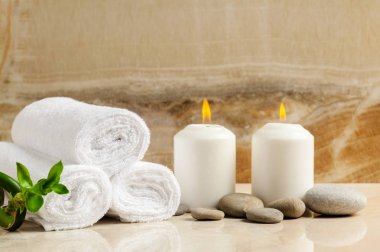 Spa konsept farklı nesnelerle