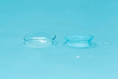 göz lens yakın çekim