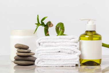 Spa konsept farklı nesnelerle