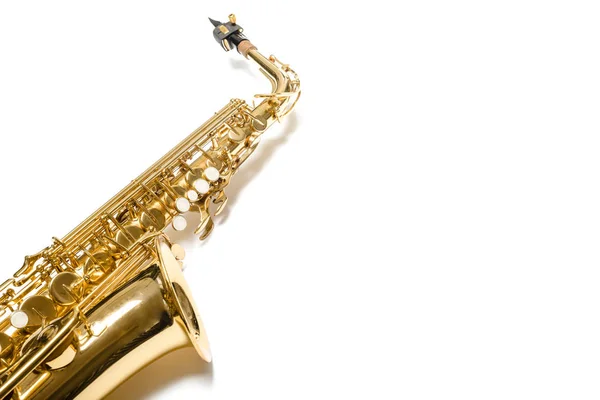 Saxofón Instrumento Jazz Aislado —  Fotos de Stock