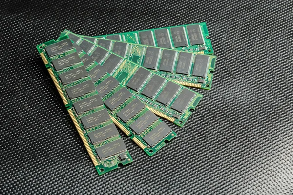 Computerchip Technologie Und Elektronikindustrie — Stockfoto