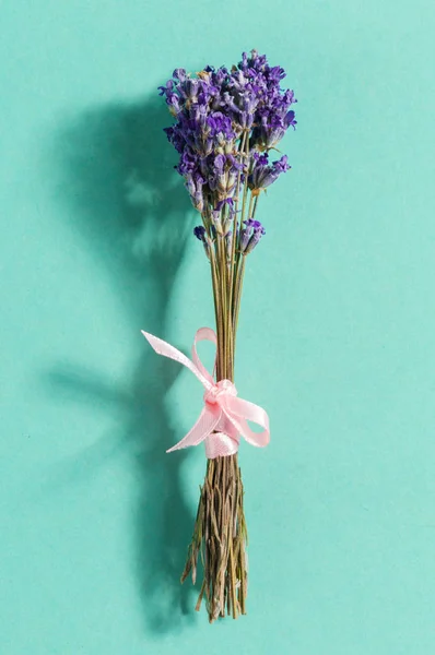 Flores Lavanda Cacho Perto — Fotografia de Stock