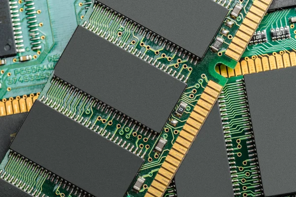 Computerchip Technologie Elektronica Industrie — Stockfoto