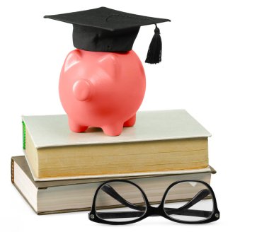 okul malzemeleri beyaz arka planda izole