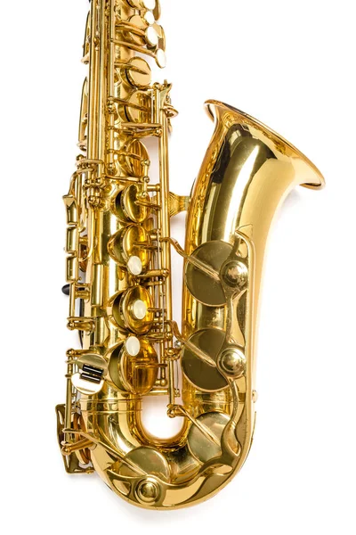 Saxophone Instrument Jazz Isolé — Photo