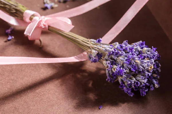 Flores Lavanda Cacho Perto — Fotografia de Stock