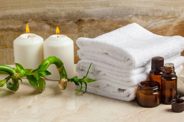 Spa Concept Met Verschillende Objecten — Stockfoto