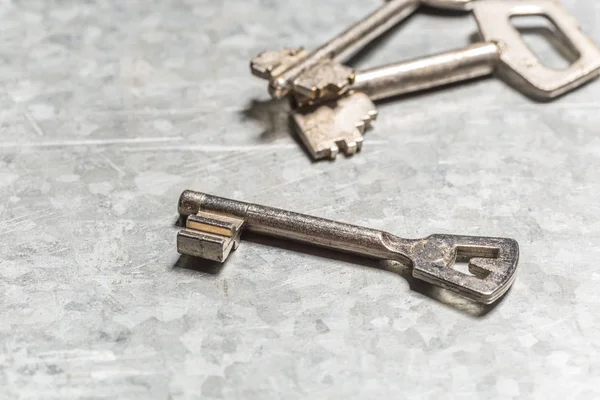 Old Iron Keys Close — Stock Photo, Image