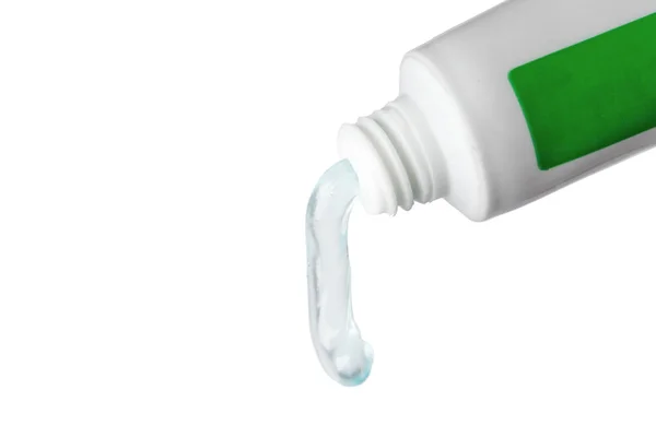 Dental Toothpaste Isolated White Background — Stock Photo, Image