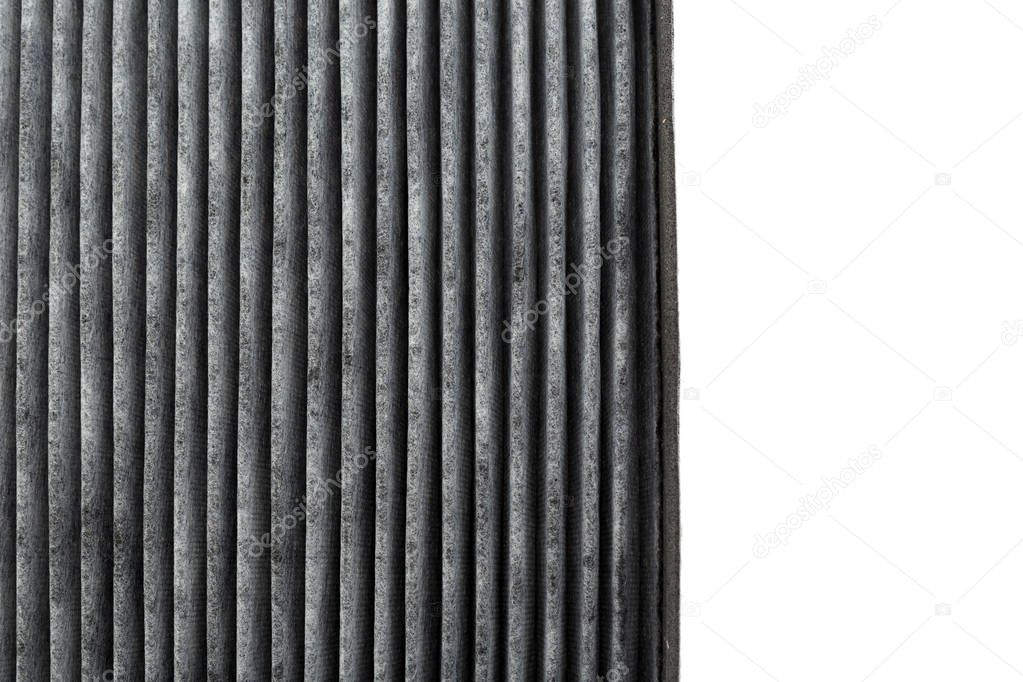 air filter isolated on white background
