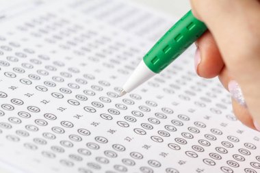 cevapları ile test puanı levha