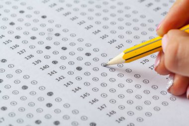 cevapları ile test puanı levha