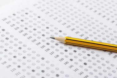 cevapları ile test puanı levha