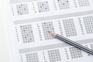 cevapları ile test puanı levha