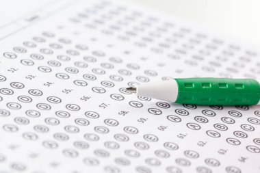 cevapları ile test puanı levha